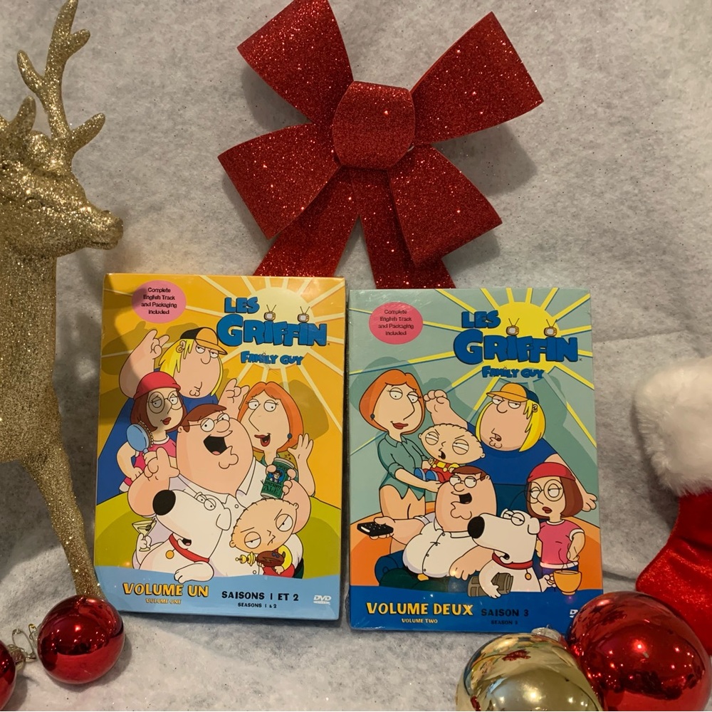 Family Guy DVD’s Seasons 1-3